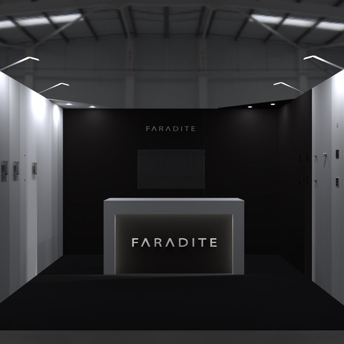 Faradite ISE trade stand smart home exhibition