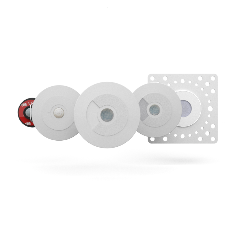 Faradite Motion Sensor 360 range on a white desk 