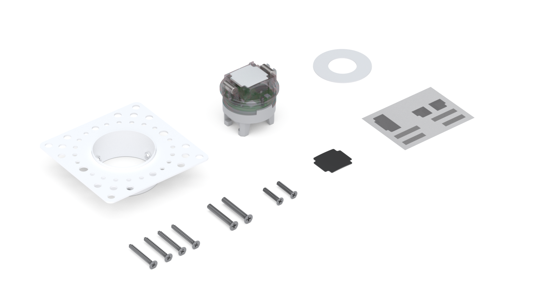 MOTION SENSOR 360 PLASTER IN - VOLT FREE (DRY CONTACT)