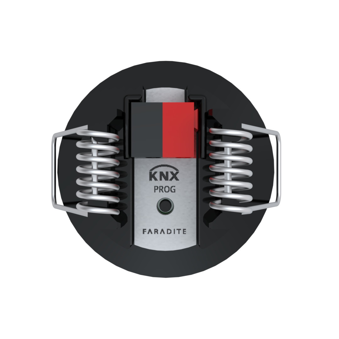 MOTION SENSOR 360 BLACK- KNX