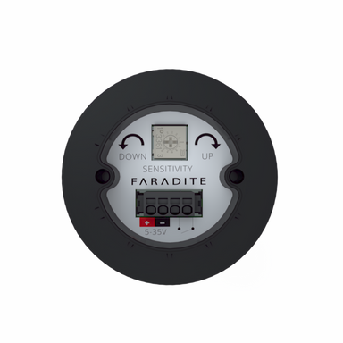 Motion Sensor, IP67, waterproof, external, outside, PIR, 24V, 12V, 35V, Presence Detector, Volt Free, Dry Contact, Potential Free, Black, Dry Contact, Control4, Crestron, Lutron, Loxone, Rako, Savant, Occupancy sensor, Vacancy Sensor, Bewegungsmelder, Detecteur de mouvement, Sans tension, Potenzialfrei