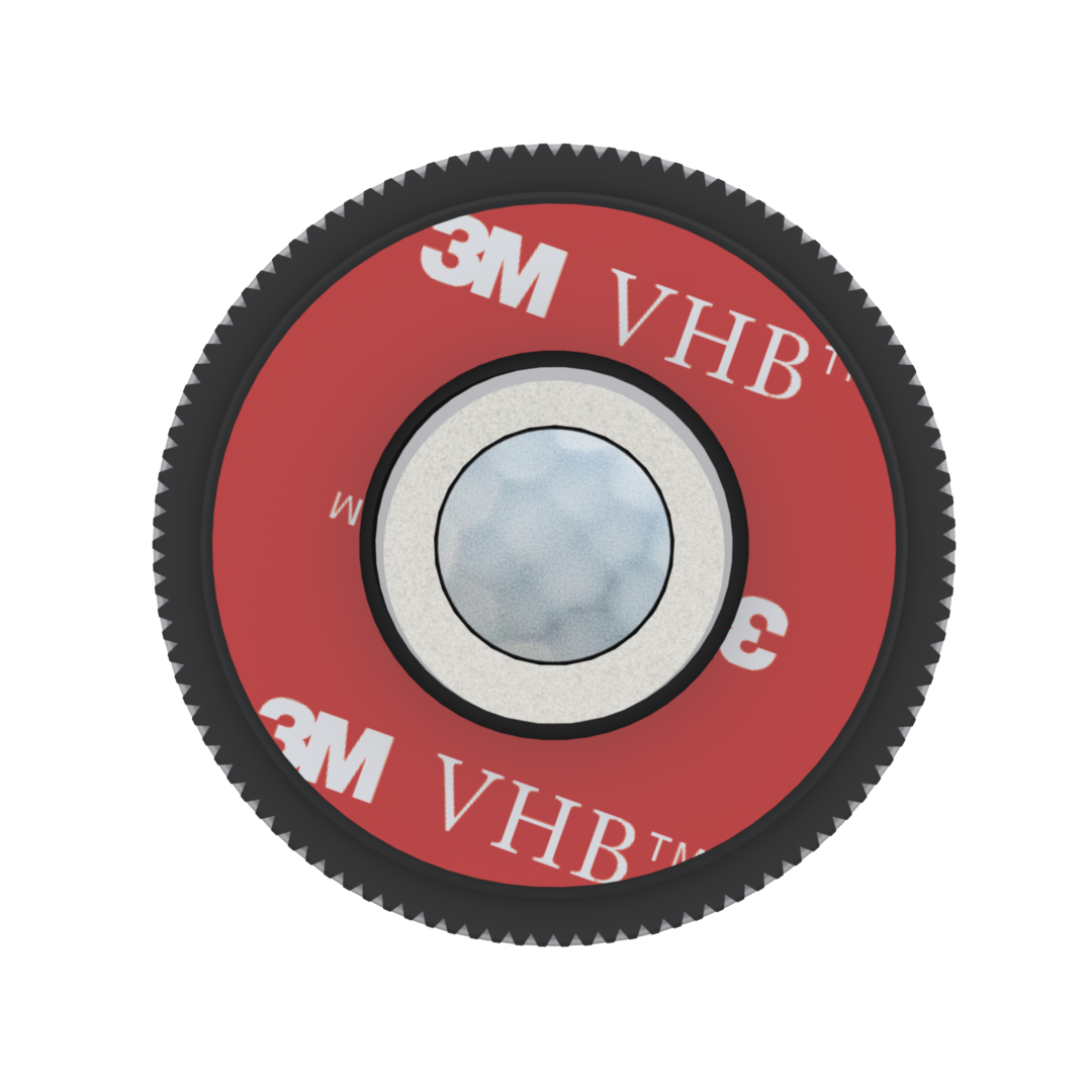MOTION SENSOR 360 PINHOLE WHITE - VOLT FREE (DRY CONTACT)