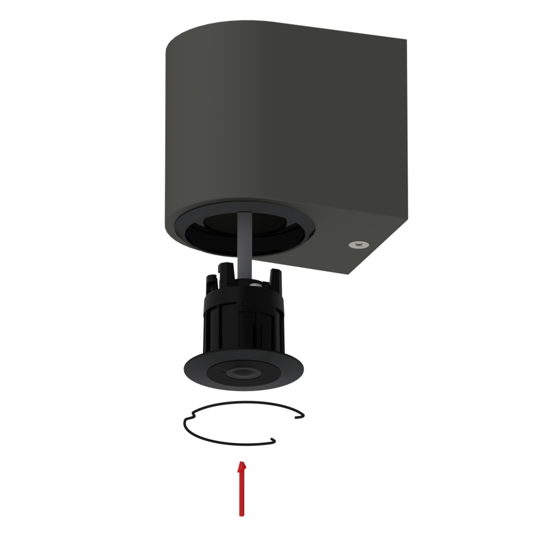SENSOR WALL MOUNT ACCESSORY - BLACK