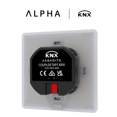 Back of TAP KNX coupler