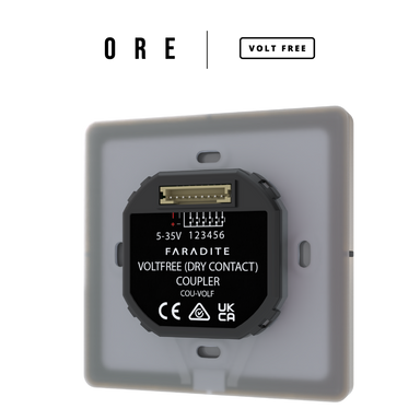 Back of TAP Volt Free coupler