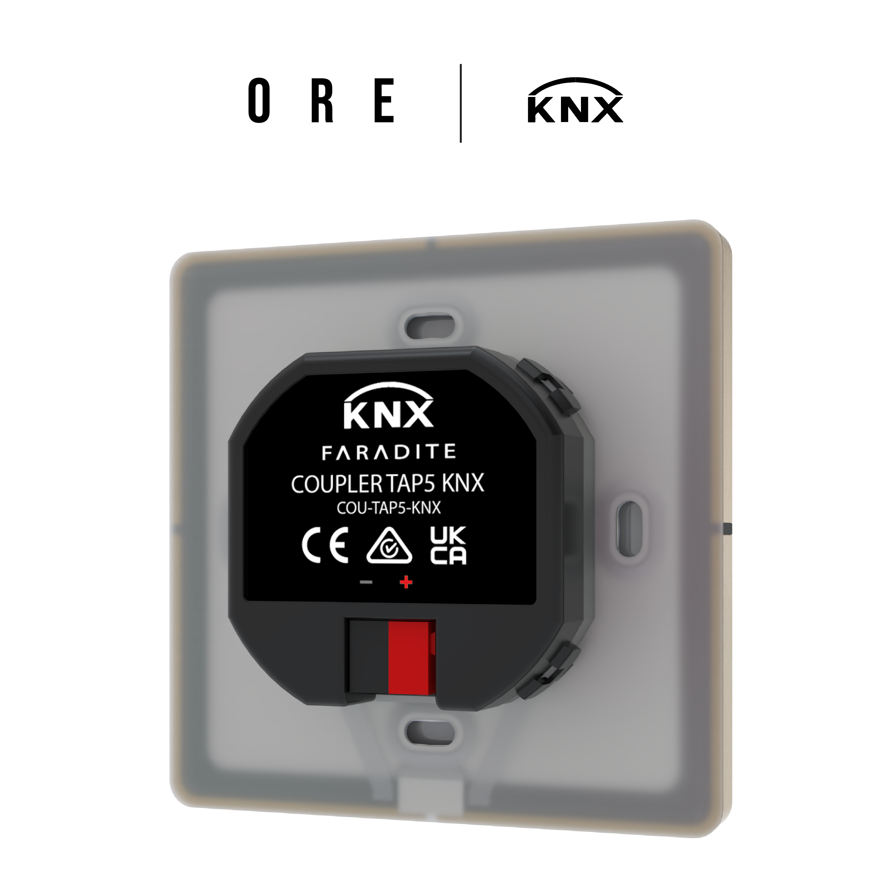 Back of TAP KNX coupler