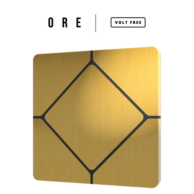 TAP-5 ORE BRUSHED BRASS - VOLT FREE (DRY CONTACT)