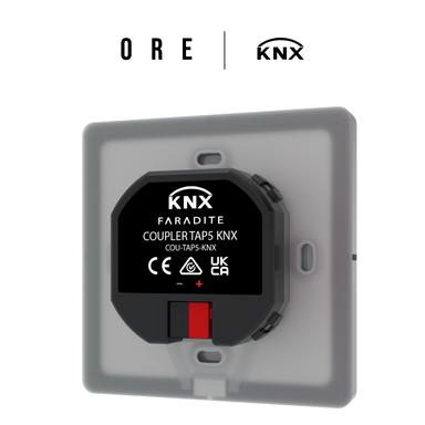 Back of TAP KNX coupler